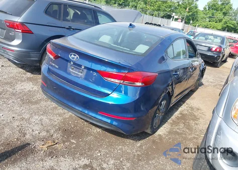 2018 Hyundai Elantra Sel z USA, uszkodzony, nr VIN 5NPD84LF6JH228221
